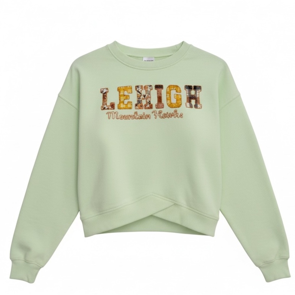 Lehigh University Cropped Crewneck